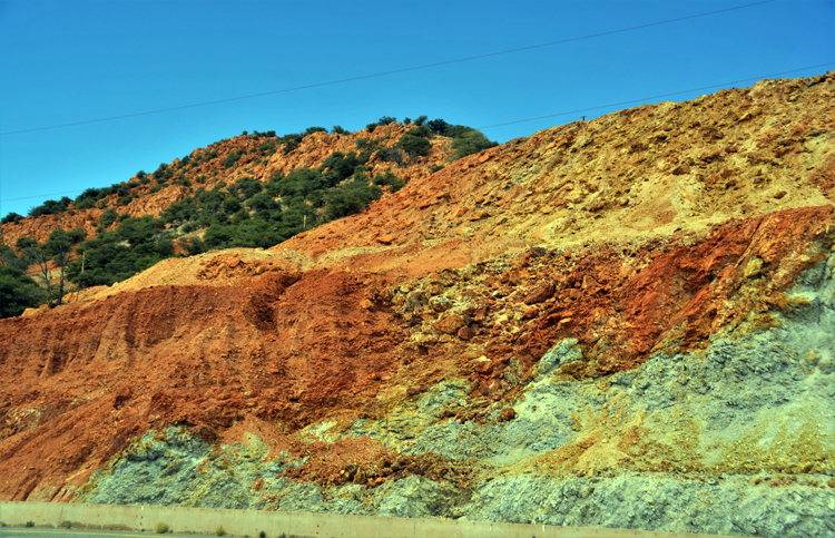 copper hillside